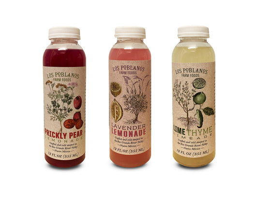 Los Poblanos Botanical Lemonades, 12oz