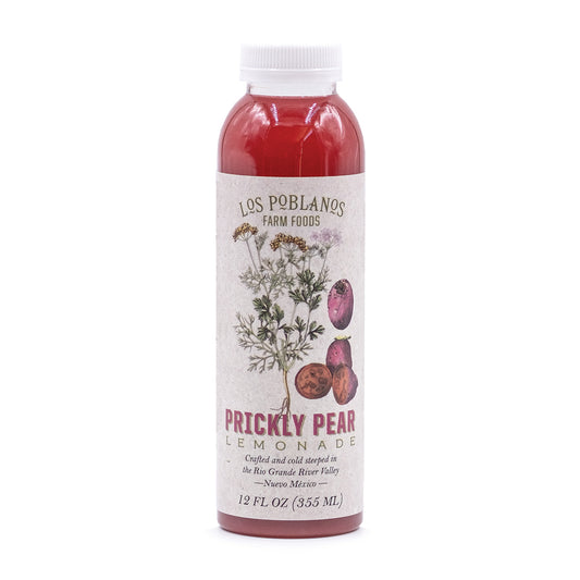 Los Poblanos Prickly Pear Lemonade, 6-12oz bottles